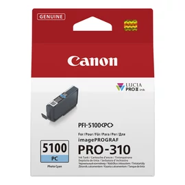 Canon PFI-5100 PC tintapatron 1 db Eredeti Fotó cián