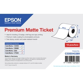 Epson Premium, 80mm x 50m, 107 g/m2