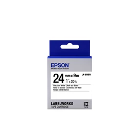 Epson LK-6WBN címkéző szalag Fehéren fekete