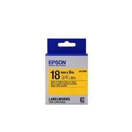 Epson LK-5YBP címkéző szalag Sárgán fekete
