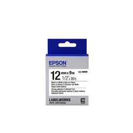 Epson LK-4WBW címkéző szalag Fehéren fekete