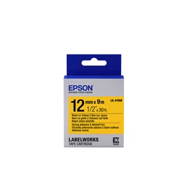Epson LK-4YBW címkéző szalag Sárgán fekete