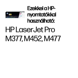 HP 410A bíbor eredeti LaserJet tonerkazetta