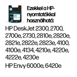 HP 305 eredeti háromszínű tintapatron