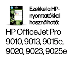 HP 963 4 darabos fekete/cián/bíbor/sárga eredeti tintapatroncsomag