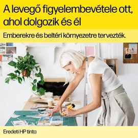 HP 991X High Yield Yellow Original PageWide Cartridge tintapatron 1 db Eredeti Nagy (XL) kapacitású Sárga