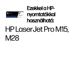 HP 44A Black Original LaserJet Toner Cartridge festékkazetta 1 db Eredeti Fekete