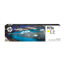 HP 973X nagy kapacitású sárga eredeti PageWide patron