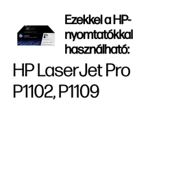 HP 85A 2 darabos fekete eredeti LaserJet tonerkazetták