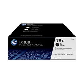 HP 78A 2-pack Black Original LaserJet Toner Cartridges festékkazetta 2 db Eredeti Fekete