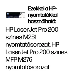 Ideális egyenletesen kiváló, professzionális minőségű dokumentumok és marketinganyagok irodai nyomtatásához.<br>A HP 131A fekete LaserJet tonerkazettával professzionális dokumentumok és marketinganyagok nyomtathatók otthon vagy az irodában. Az idő é