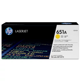 HP 651A sárga eredeti LaserJet tonerkazetta