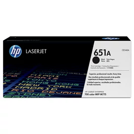 HP 651A fekete eredeti LaserJet tonerkazetta