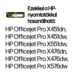 HP 970XL nagy kapacitású fekete eredeti tintapatron