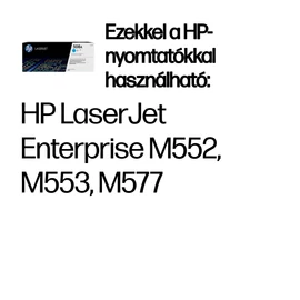 HP 508A ciánkék eredeti LaserJet tonerkazetta