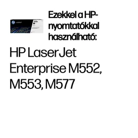 HP 508A fekete eredeti LaserJet tonerkazetta