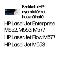 HP 508X nagy kapacitású bíbor eredeti LaserJet tonerkazetta