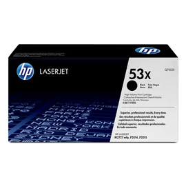 HP 53X nagy kapacitású fekete eredeti LaserJet tonerkazetta