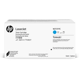 HP 213Y cián eredeti LaserJet toner (W2131YC)