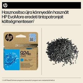 HP 924e EvoMore ciánkék eredeti tintapatron