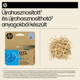 HP 937e EvoMore ciánkék eredeti tintapatron