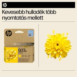 HP 937e EvoMore sárga eredeti tintapatron