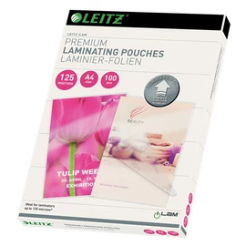 LAM.POUCH UDT A4 125MIC 100PCS 