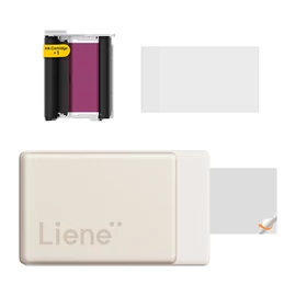 Liene Pearl N200 Pro 2x3 hüvelykes hordozható fotónyomtató (arany)