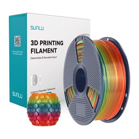 Sunlu PLA átlátszó (szivárvány) 01 filament