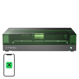 Lézergravírozó 2 az 1-ben xTool S1 40W - All-in-One készlet (fekete)