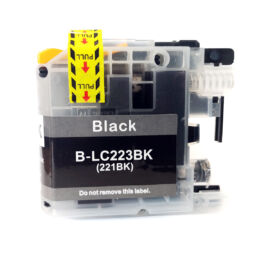 LC223 Bk fekete festékpatron, utángyártott, PQ/NN