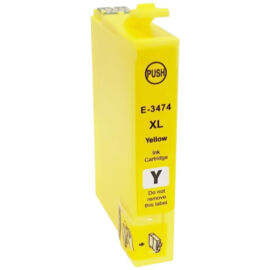34XL yellow festékpatron, utángyártott, EZ (C13T34744010)