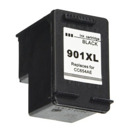 901XL (CC654AE) fekete festékpatron, utángyártott, QP