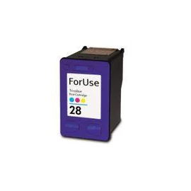 28 (C8728AE) Color festékpatron, utángyártott, színes, EZ/NN