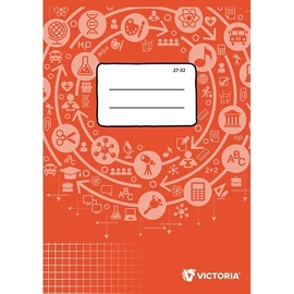 Circle 27-32 Füzet, tűzött, A5, kockás, 32 lap