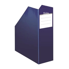 Premium iratpapucs, karton, 90 mm, sötétkék