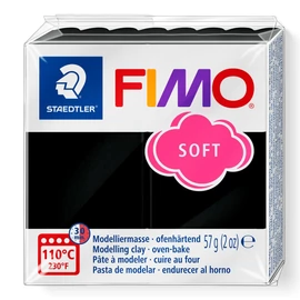 Gyurma, 57 g, égethető, Soft, fekete