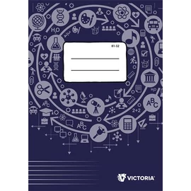 Circle 81-32 füzet, tűzött, A4, vonalas, 32 lap