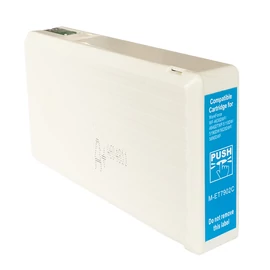 79XL (T7902) cián festékpatron, utángyártott, EZ (C13T79024010)