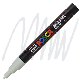 Posca PC-3M dekormarker, fehér (white)