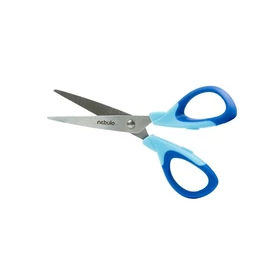 Olló, iskolai, ergonomikus, 14 cm, vegyes színekben