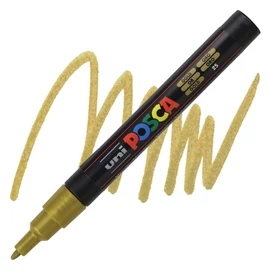 Posca PC-3M dekormarker, arany (gold)