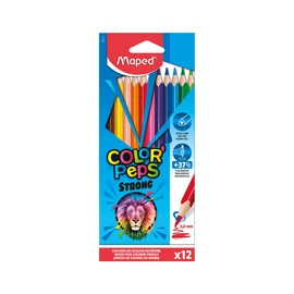 Color`Peps Strong színes ceruza készlet, háromszögletű, 12 szín