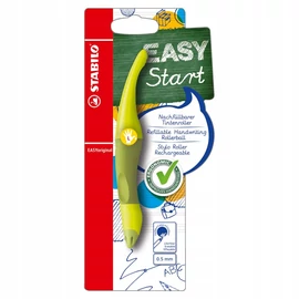 EasyOriginal Start rollertoll, 0,5 mm, balkezes, zöld tolltest, kék
