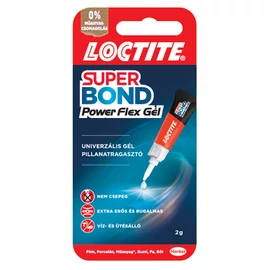 LOCTITE Super Bond Power Flex Gél pillanatragasztó, 2 g