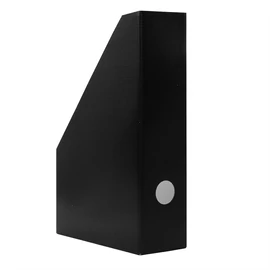 Herlitz 7cm karton fekete iratpapucs