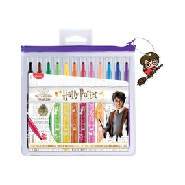 Harry Potter Kids mosható filctoll készlet, 12 különböző szín