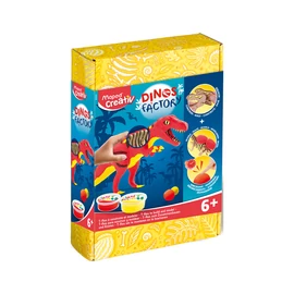 Dínó készítő modellező gyurma készlet, MAPED CREATIV "Dinos factory", T-Rex