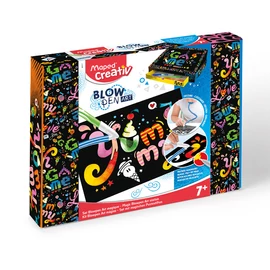 Fújós filctoll készlet, MAPED CREATIV, "Blow pen Art", varázslat