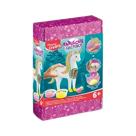 Unikornis készítő modellező gyurma készlet, MAPED CREATIV "Fabulous factory"